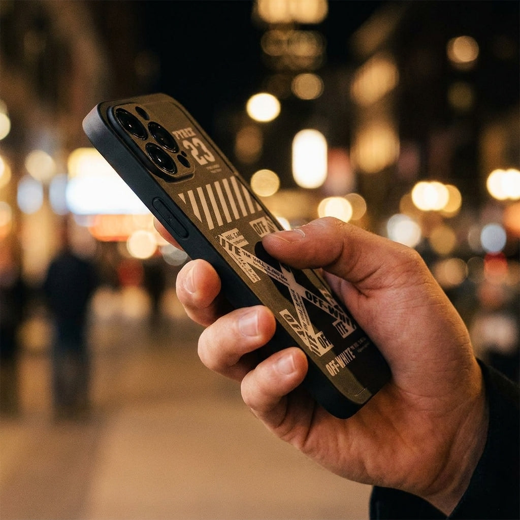 Limited Phone Case | OW Cautionary Tape Black