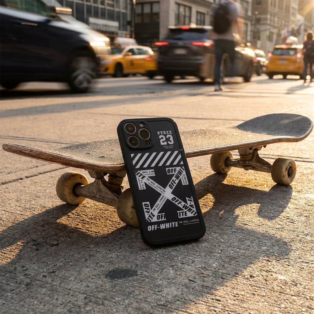 Limited Phone Case | OW Cautionary Tape Black