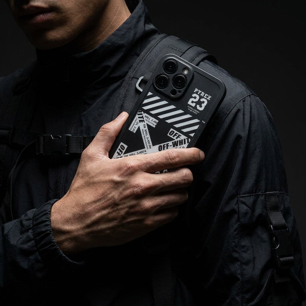 Limited Phone Case | OW Cautionary Tape Black