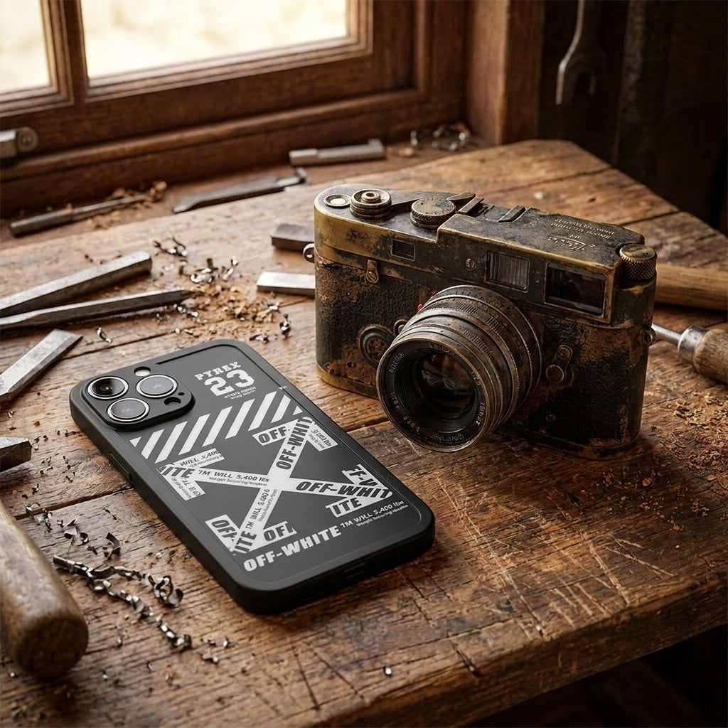 Limited Phone Case | OW Cautionary Tape Black