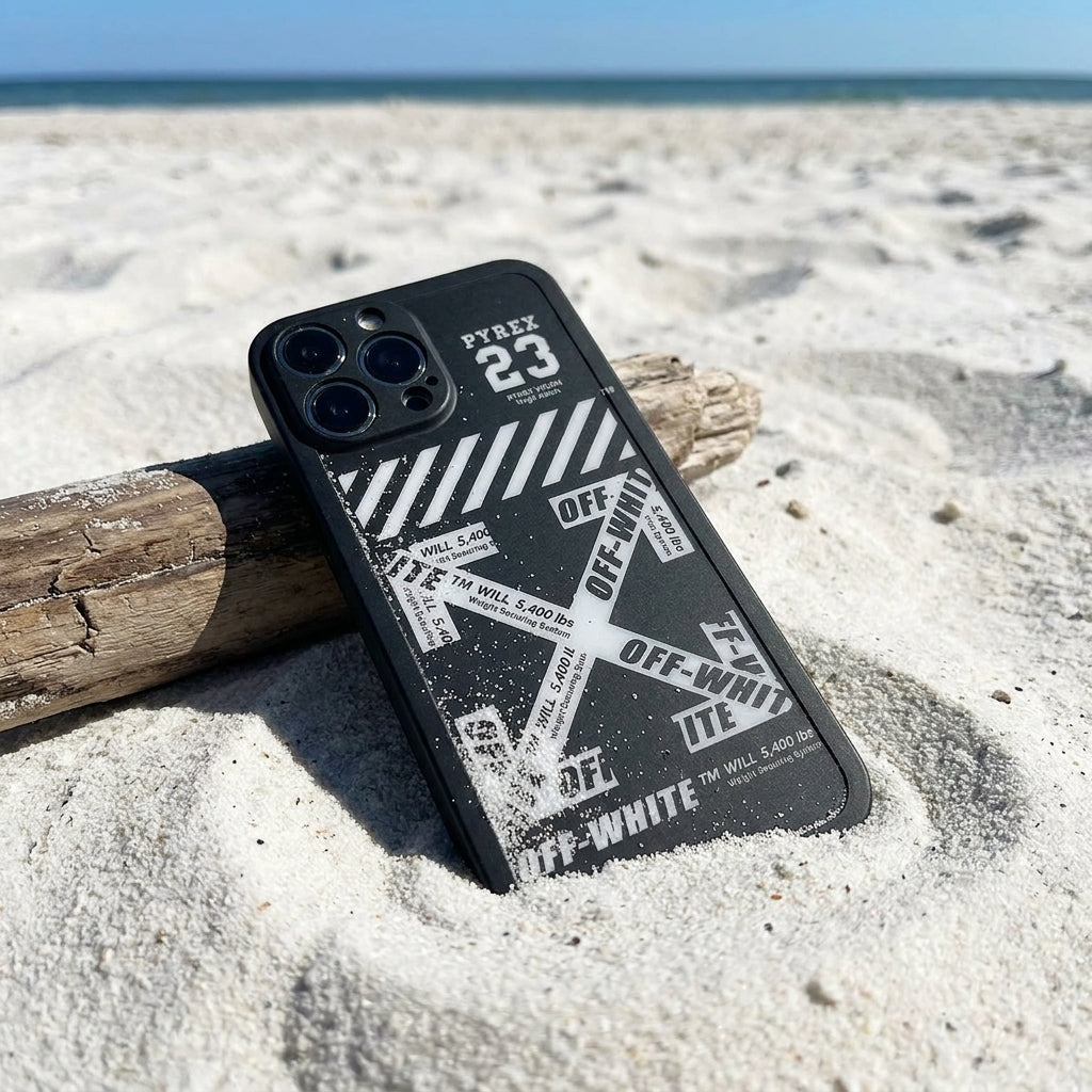 Limited Phone Case | OW Cautionary Tape Black