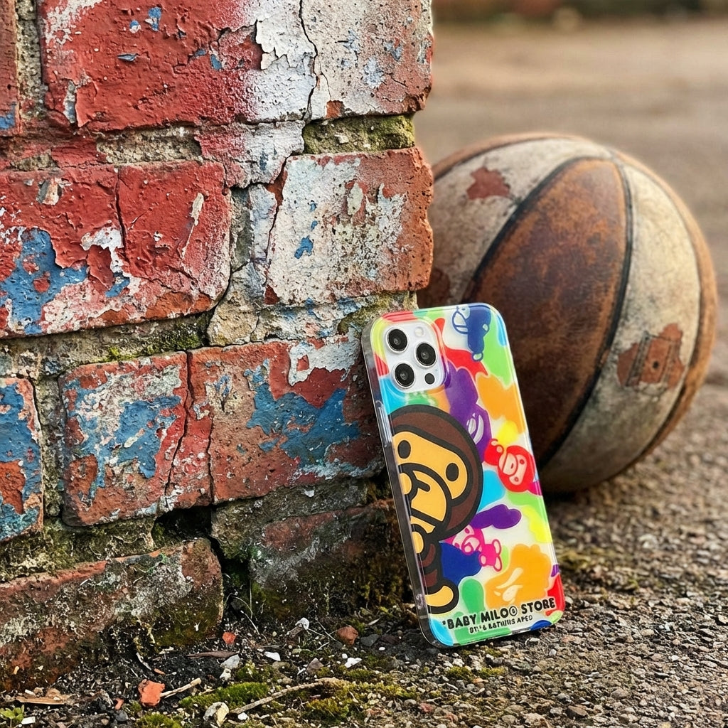 APE Baby Color iPhone Case – Street Art Cartoon Limited Edition Cover
