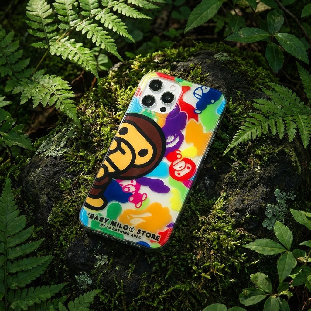 APE Baby Color iPhone Case – Street Art Cartoon Limited Edition Cover