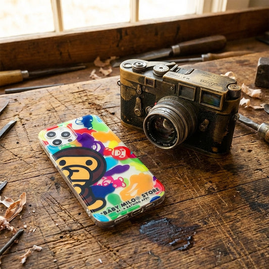 APE Baby Color iPhone Case – Street Art Cartoon Limited Edition Cover