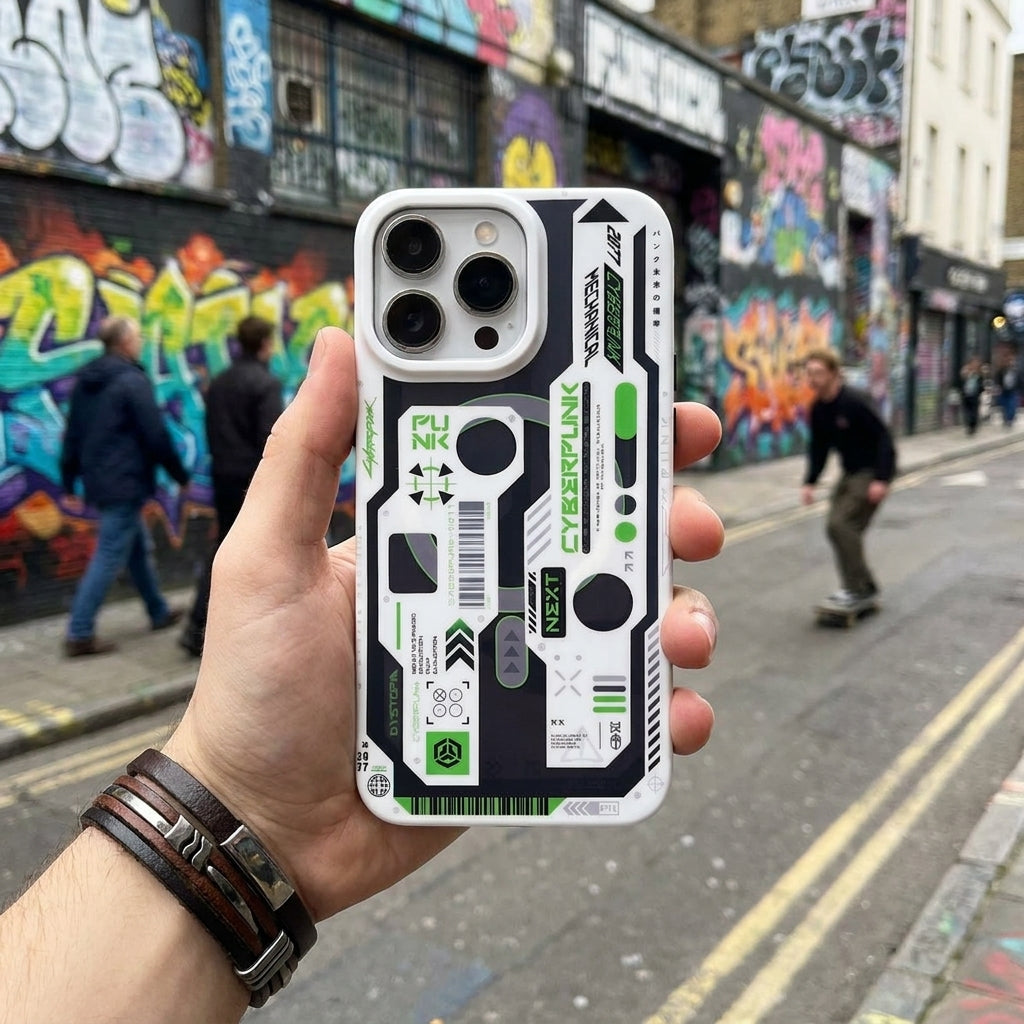 Magsafe Phone Case | Cyberpunk Green iPhone Case