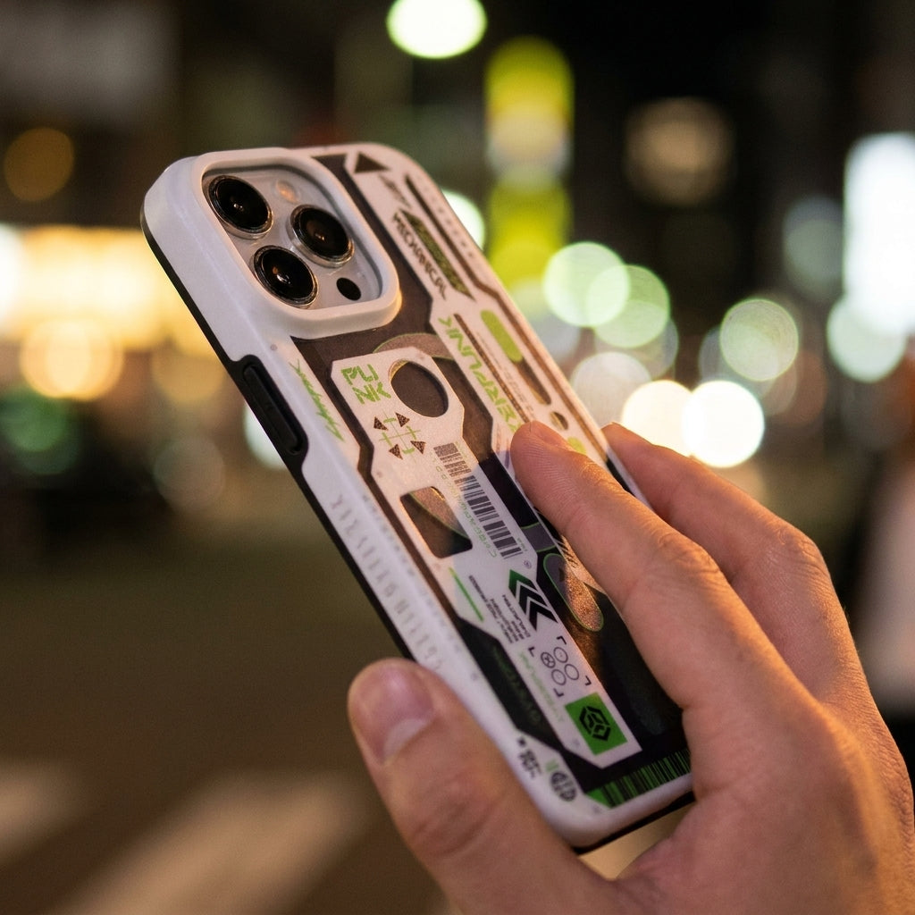 Magsafe Phone Case | Cyberpunk Green iPhone Case