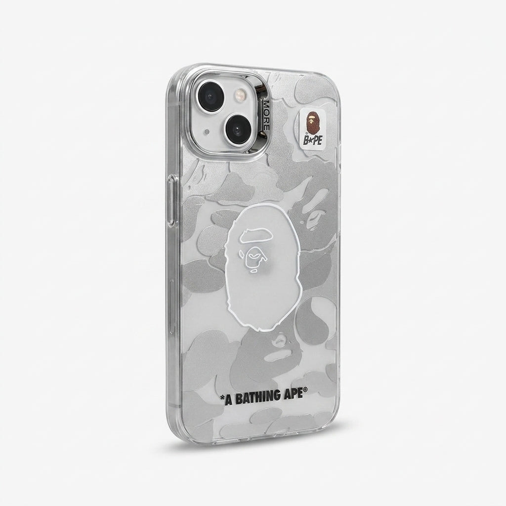 Limited iPhone Case | APE Silver Camo I
