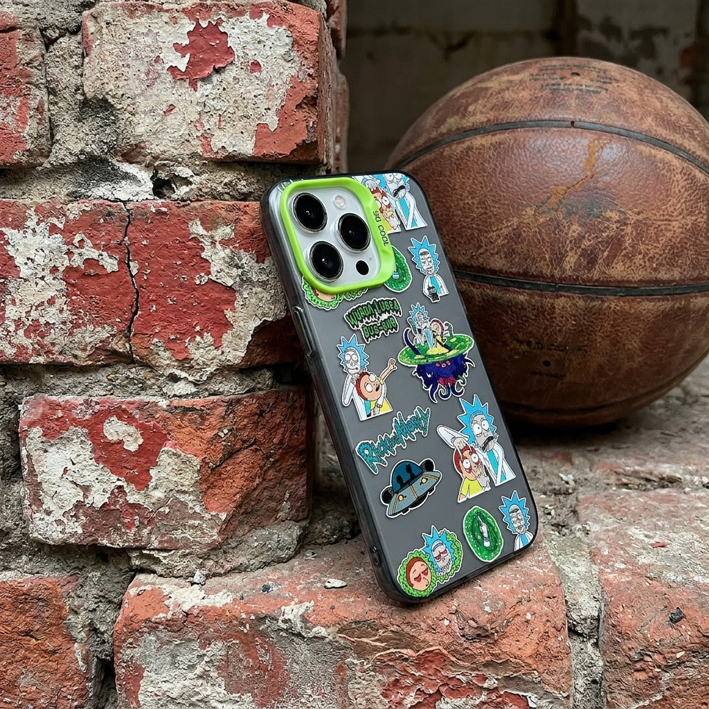 Limited iPhone Case | Ricky & Morty Gray