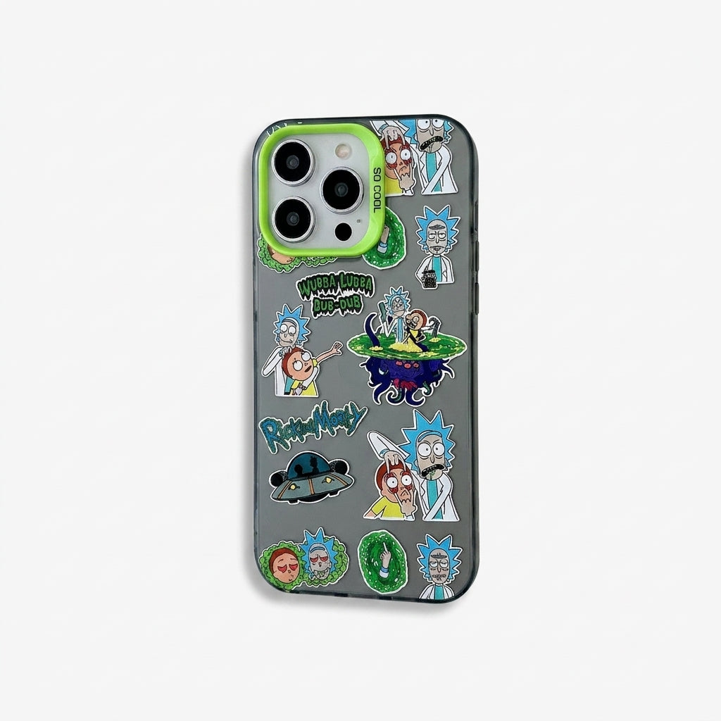 Limited iPhone Case | Ricky & Morty Gray
