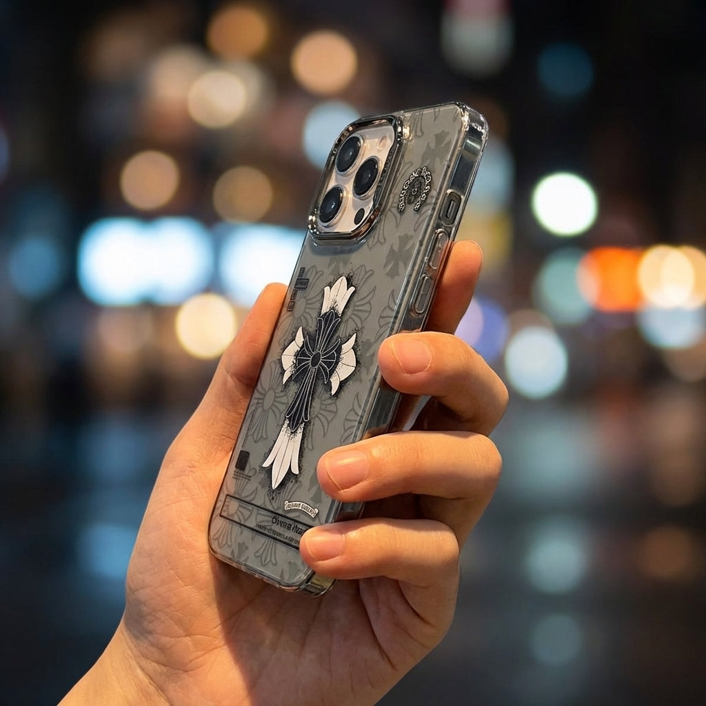 Limited iPhone Case | Chrome Hearts, Silver Gray I Limited iPhone Case | Chrome Hearts, Silver Gray I