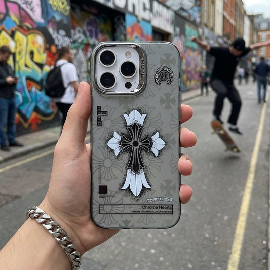 Limited iPhone Case | Chrome Hearts, Silver Gray I