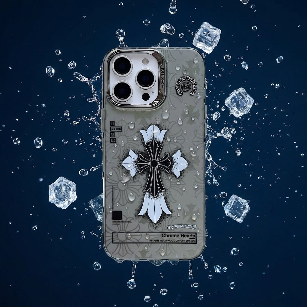 Limited iPhone Case | Chrome Hearts, Silver Gray I – SPICEUP