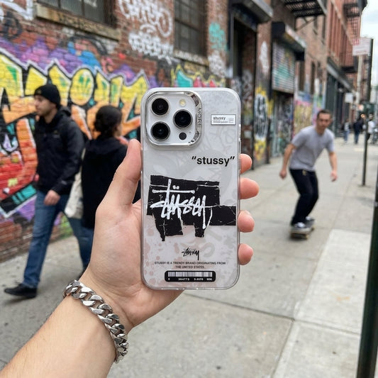 ST Label iPhone Case – Minimal Industrial Tag Streetwear Cover