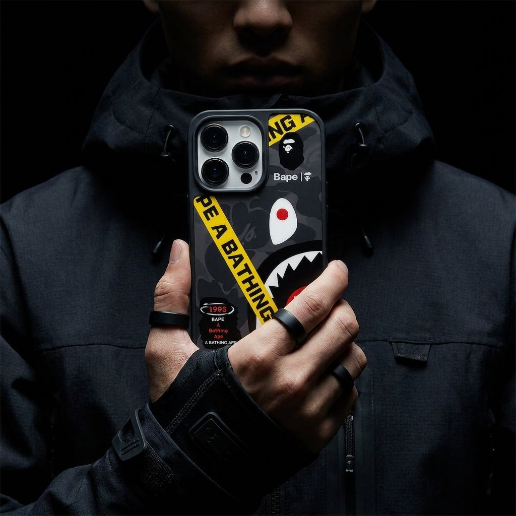 Limited iPhone Case | APE Dark Gray Shark