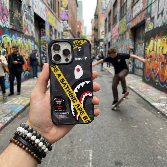 Limited iPhone Case | APE Dark Gray Shark