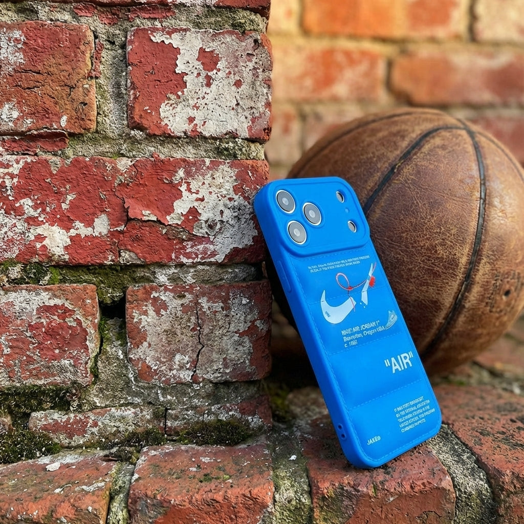 Nike x Off White inspired 3D Blue - Hypebeast Case