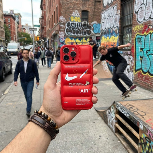 Nike x Off White inspired 3D Red - Hypebeast Case
