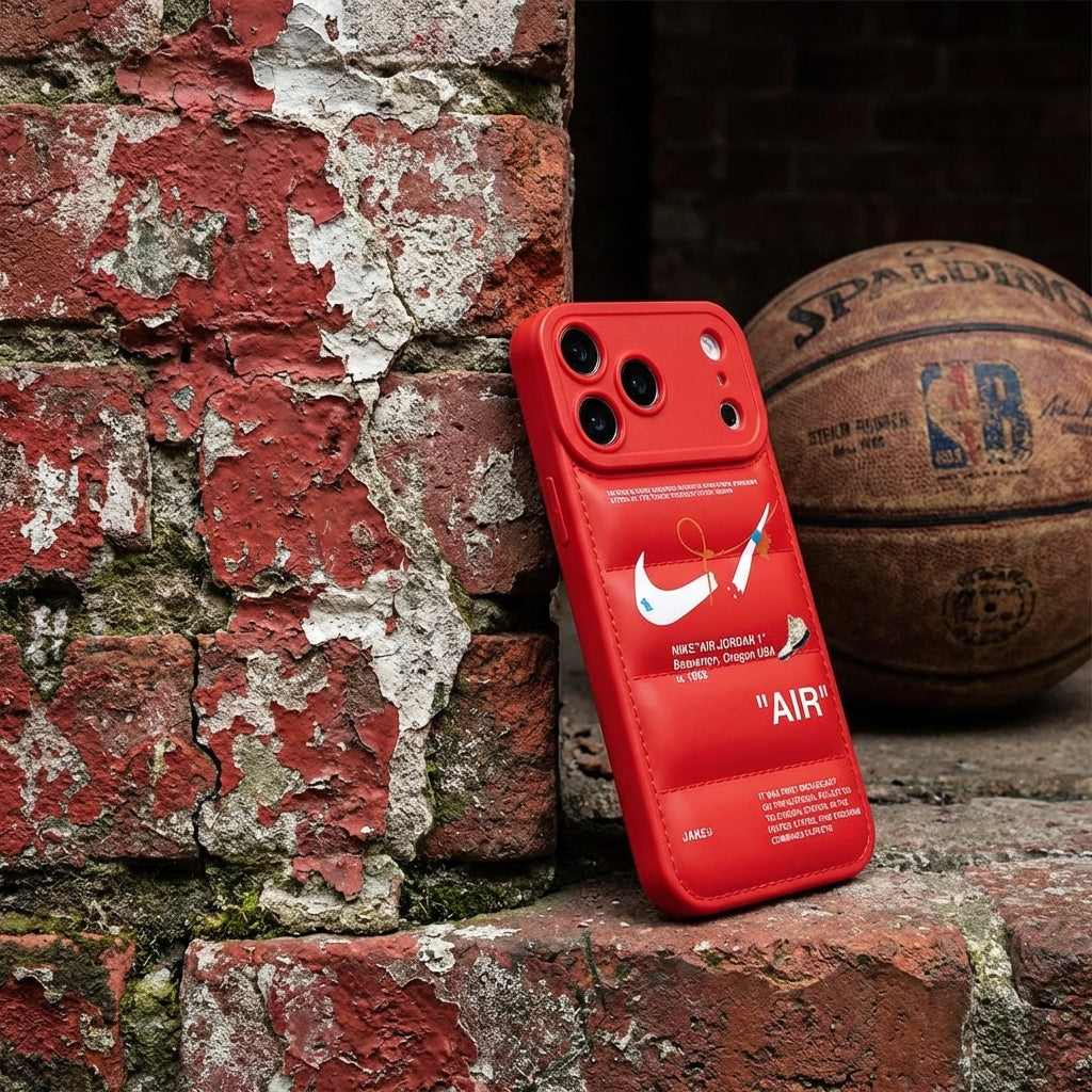 Nike x Off White inspired 3D Red - Hypebeast Case