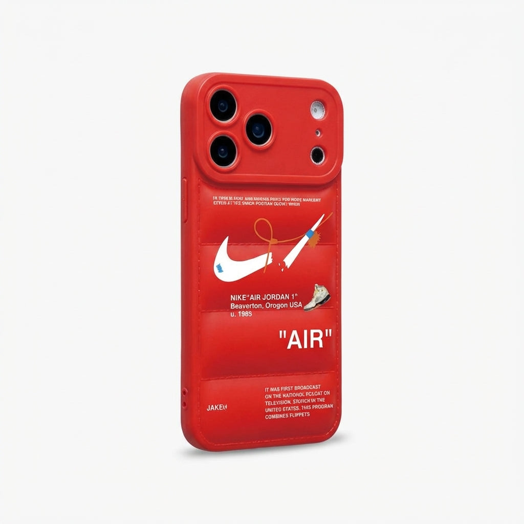 Nike x Off White inspired 3D Red - Hypebeast Case