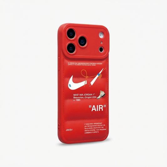 Nike x Off White inspired 3D Red - Hypebeast Case