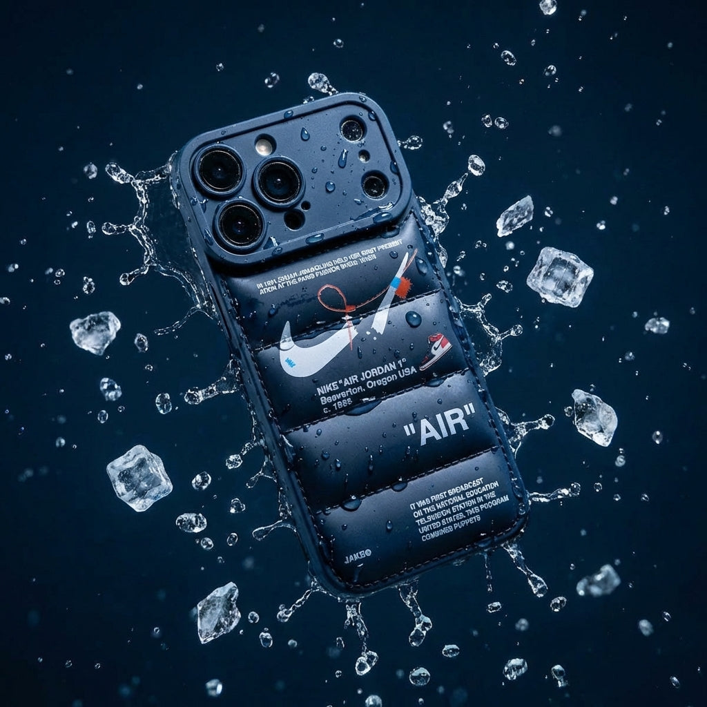Nike x Off White inspired 3D Black - Hypebeast Case