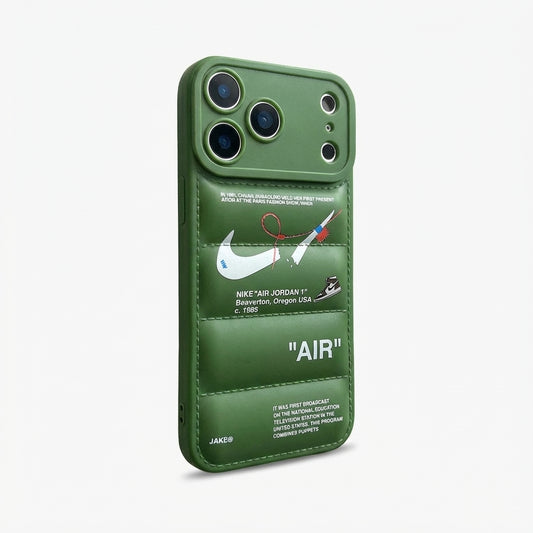 Nike x Off White inspired 3D Lake Green - Hypebeast Case