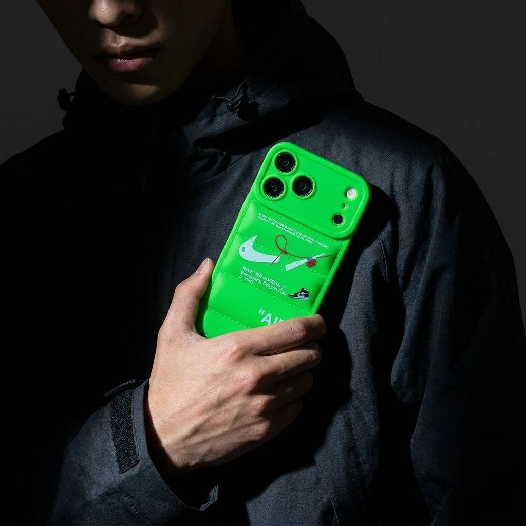 Nike x Off White inspired 3D Chartreuse - Hypebeast Case