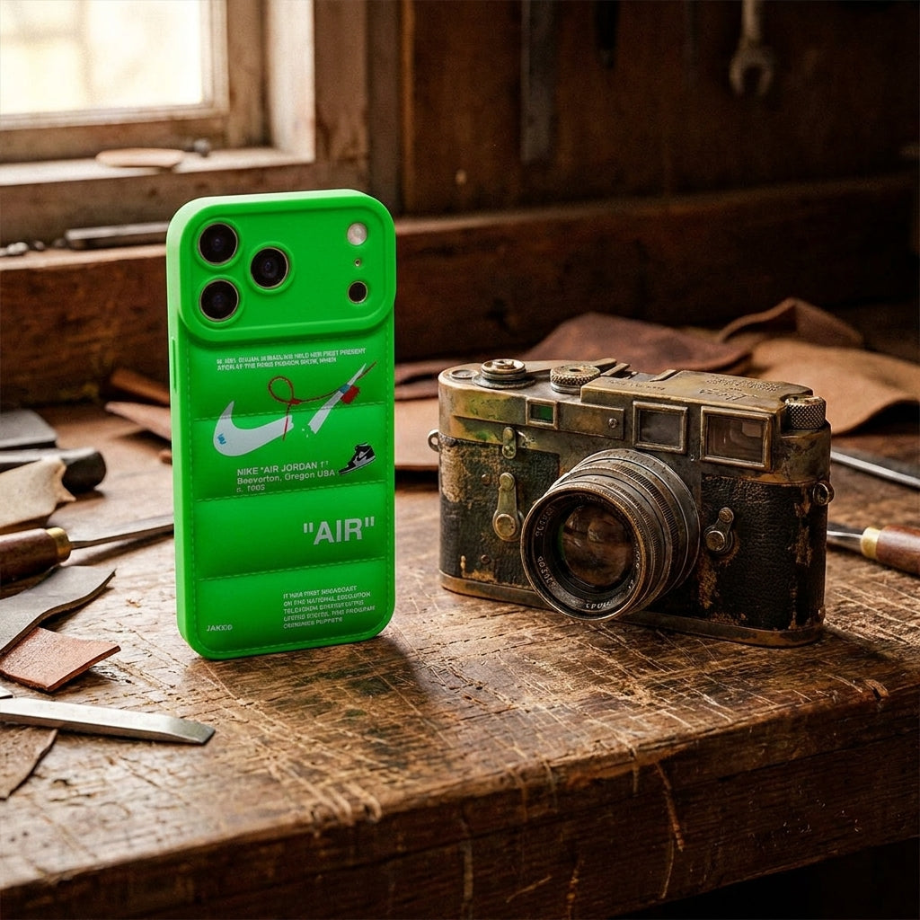 Nike x Off White inspired 3D Chartreuse - Hypebeast Case