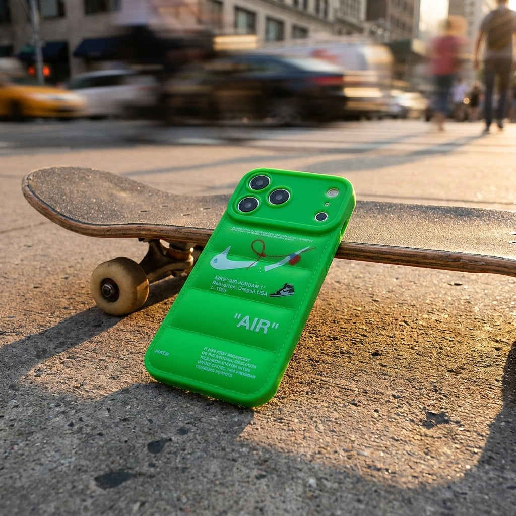 Nike x Off White inspired 3D Chartreuse - Hypebeast Case