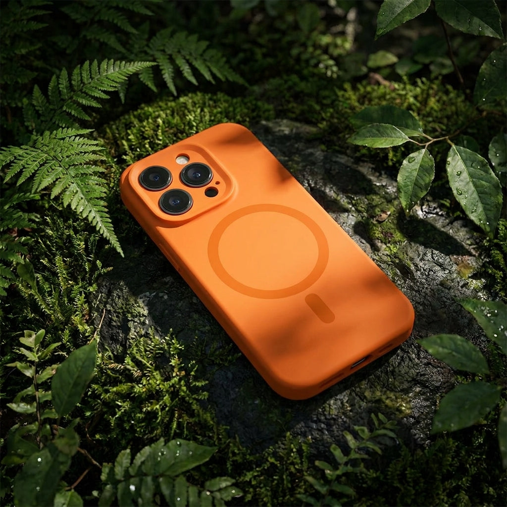 Magnetic Silicone Case - MagSafe Compatible - Precise Cutouts II