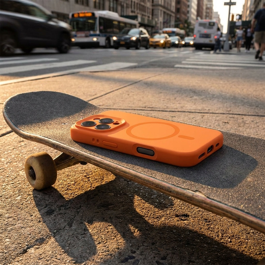 Magnetic Silicone Case - MagSafe Compatible - Precise Cutouts II
