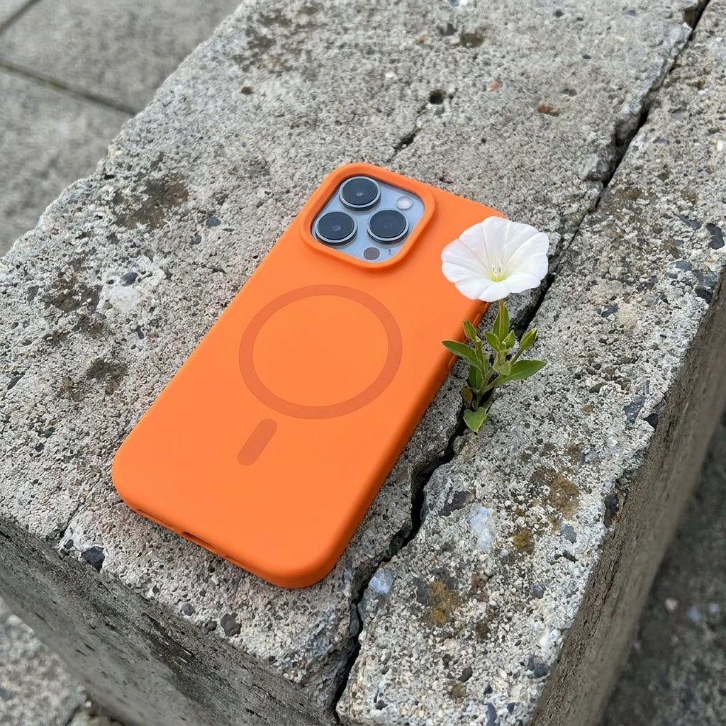 Magnetic Silicone Case - MagSafe Compatible - Precise Cutouts II