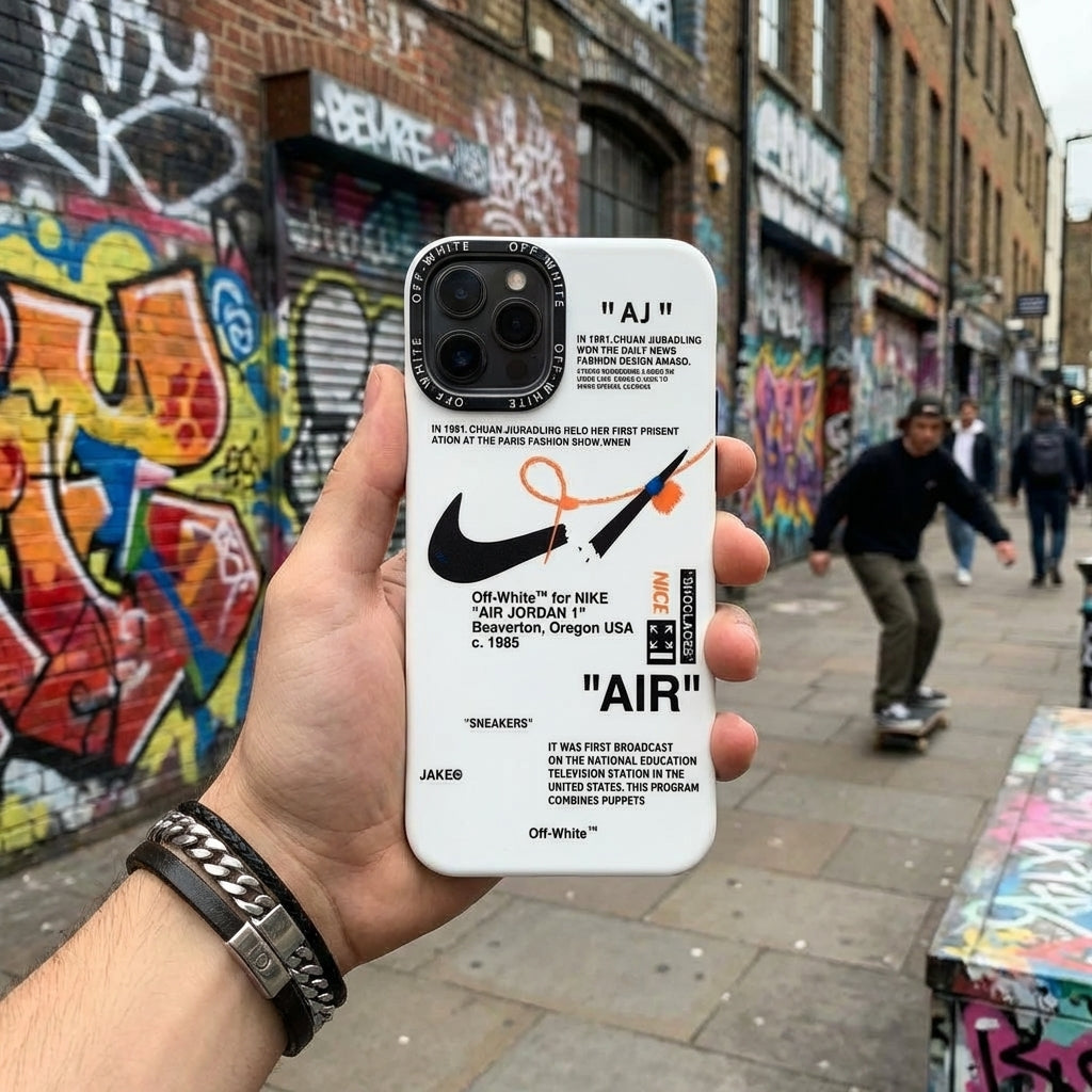 SALE | Nike x Off White inspired White - Hypebeast Case