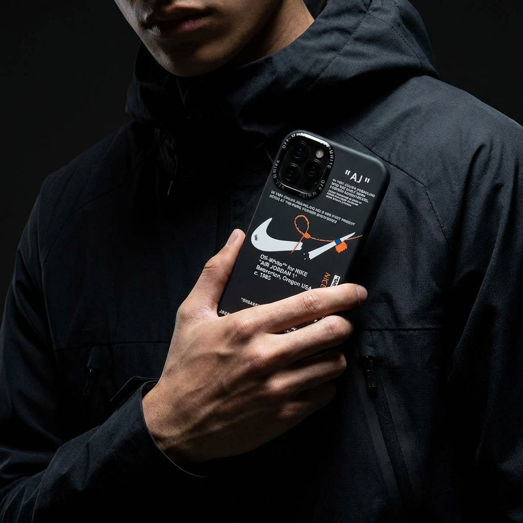 SALE | Nike x Off White inspired Black  - Hypebeast Case