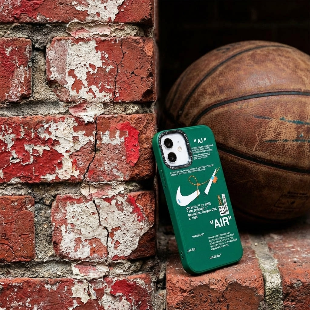 Green Industrial Streetwear iPhone Case – Deconstructed Design Hype Style Cover
