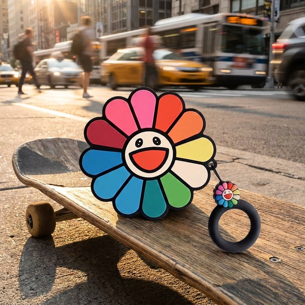 3D Sunflower AirPods Case