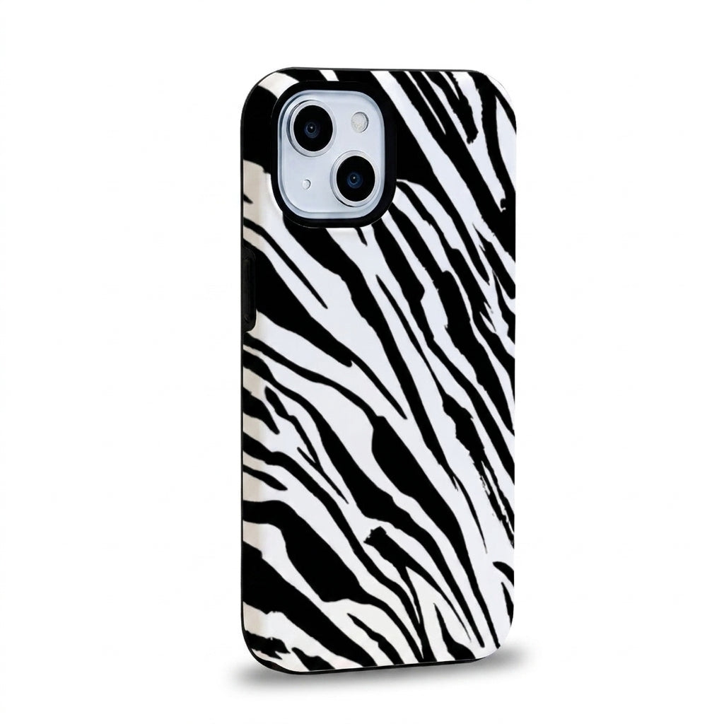 Hybrid Phone Case MagSafe Compatible - Zebra Pattern