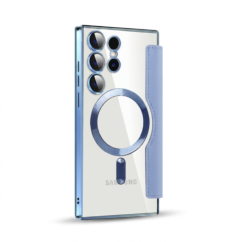 Galaxy S Wallet Case MagSafe Compatible - Sierra Blue