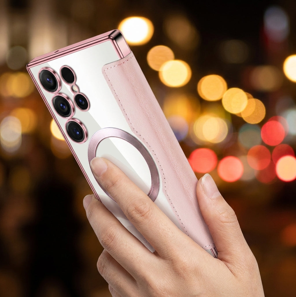 Galaxy S Wallet Case MagSafe Compatible - Blush Pink