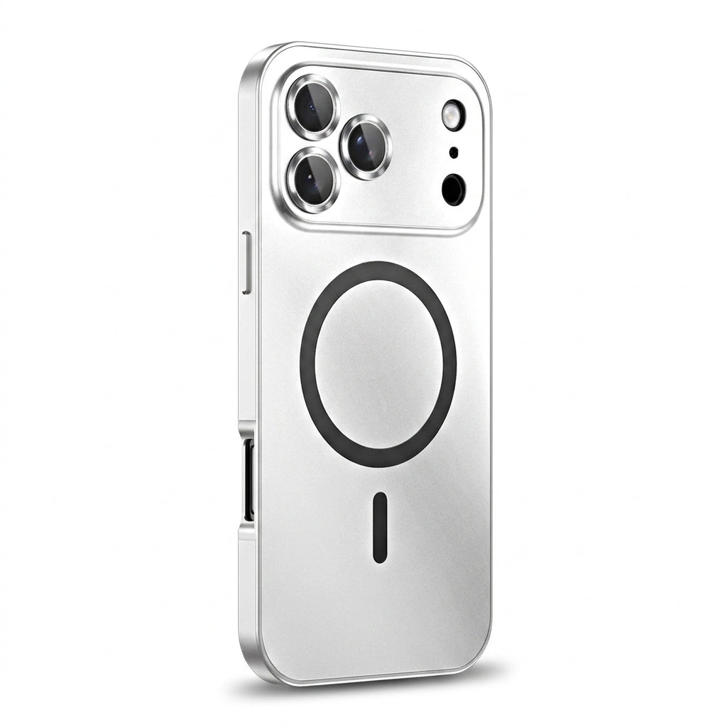 Metal Frame Phone Case MagSafe - Titanium Silver
