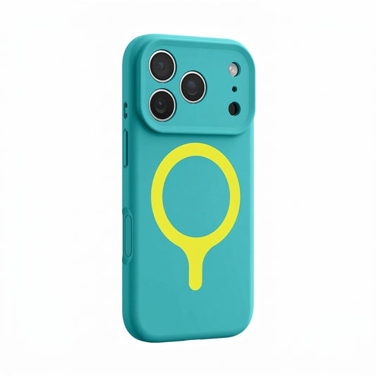 MagSafe Silicone Phone Case Precise Fit - Mint Blue