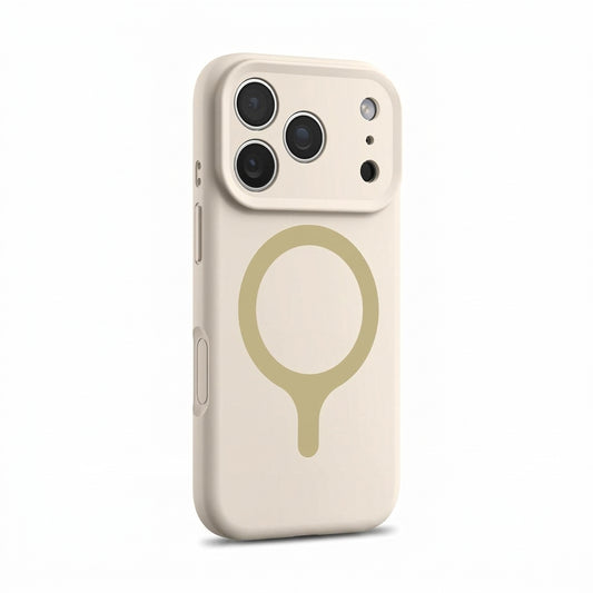 MagSafe Silicone Phone Case Precise Fit - Antique White