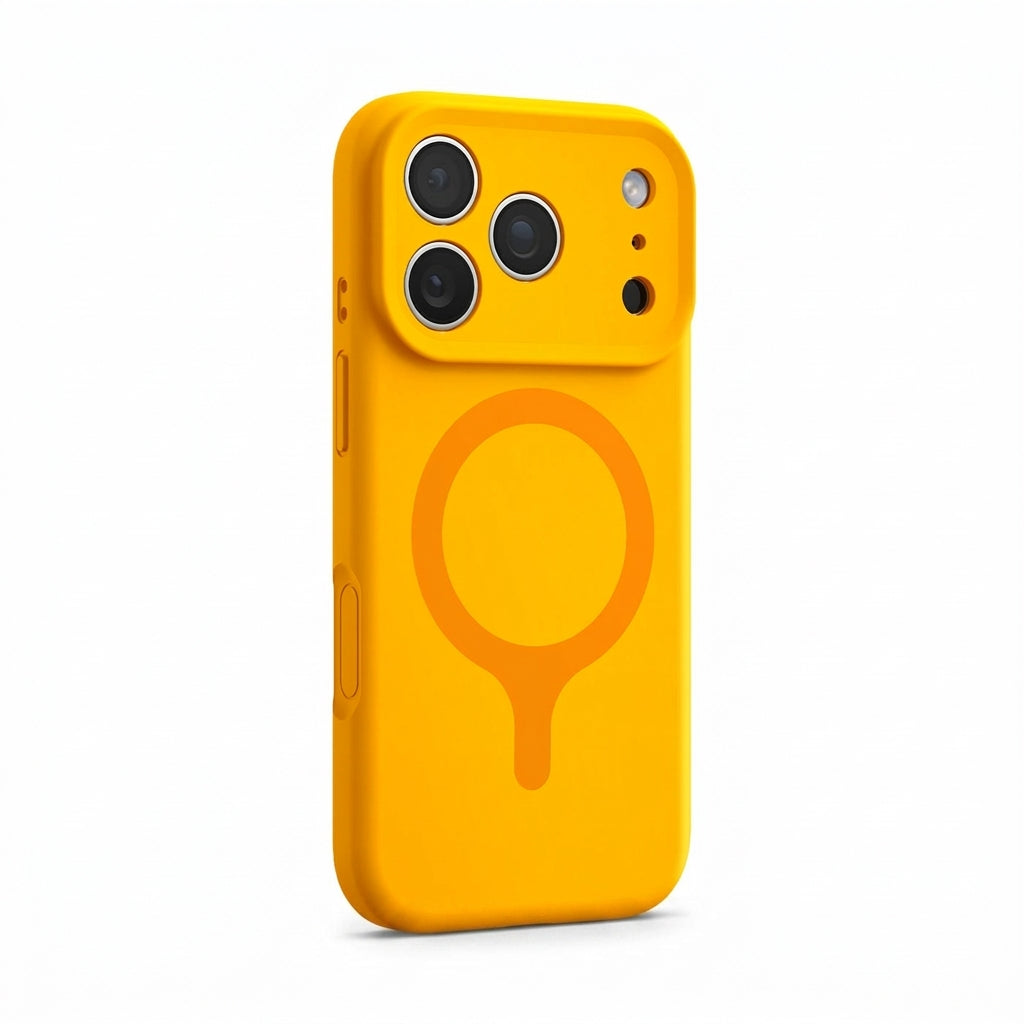 MagSafe Silicone Phone Case Precise Fit - Lemon Yellow