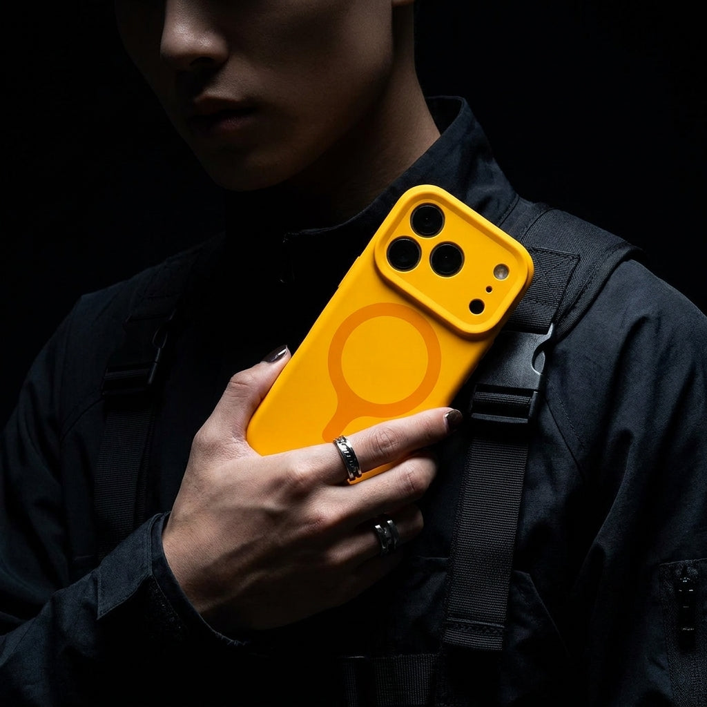 MagSafe Silicone Phone Case Precise Fit - Lemon Yellow