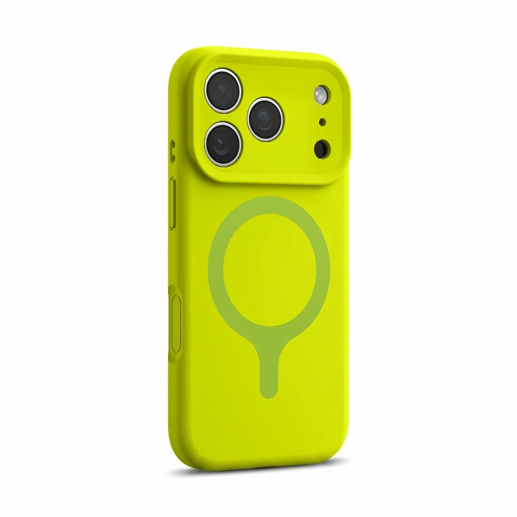 MagSafe Silicone Phone Case Precise Fit - Avocado Green