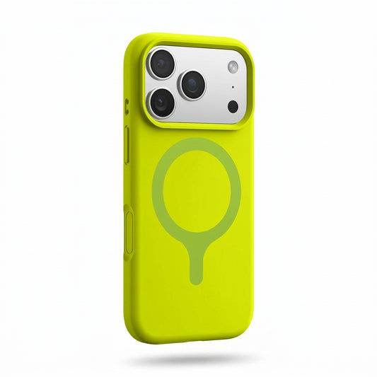 MagSafe Silicone Phone Case Open Camera - Avocado Green