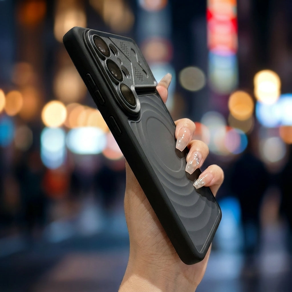 Ripple Magnetic Phone Case for Galaxy S - Premium Black
