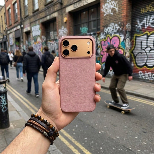 Magnetic Phone Case | Technol logy fasbric Case - Brown