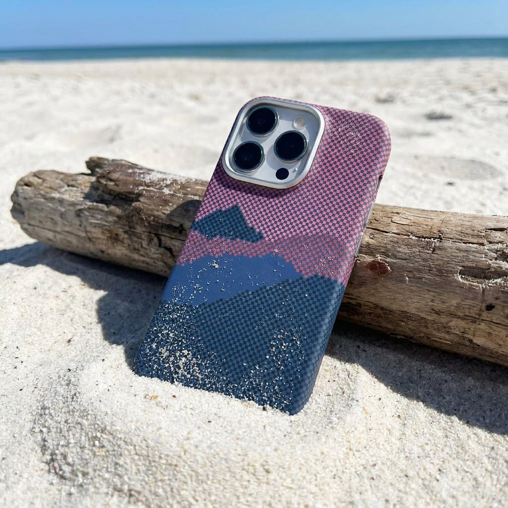 Magnetic Phone Case | Carbon Fiber Case with Kevlar Weave –  Red Mountain Peak
