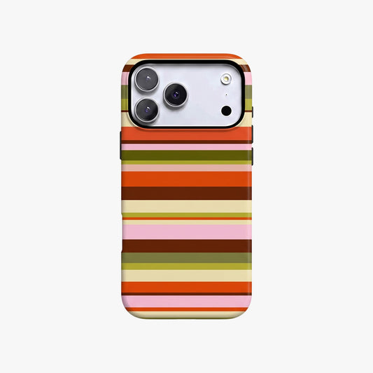 Magnetic Phone Case | Summer Stripe Pattern
